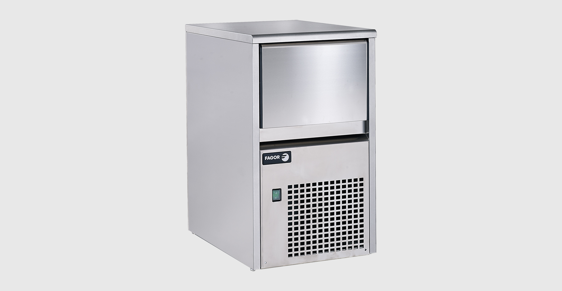 Machine à glace pilée ou granulée par refroidissement à air, 55 kg